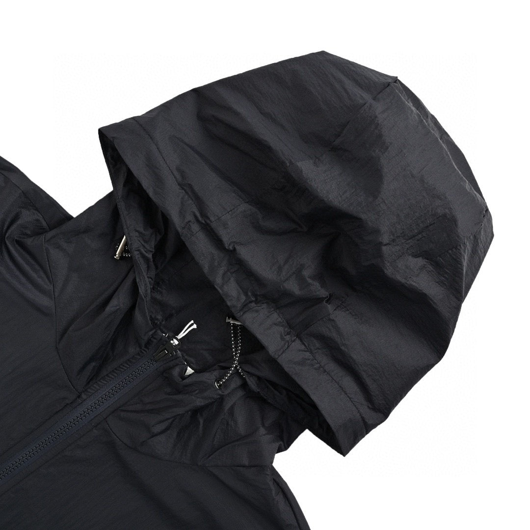 Burberry Lightweight Hooded Jacket - Black