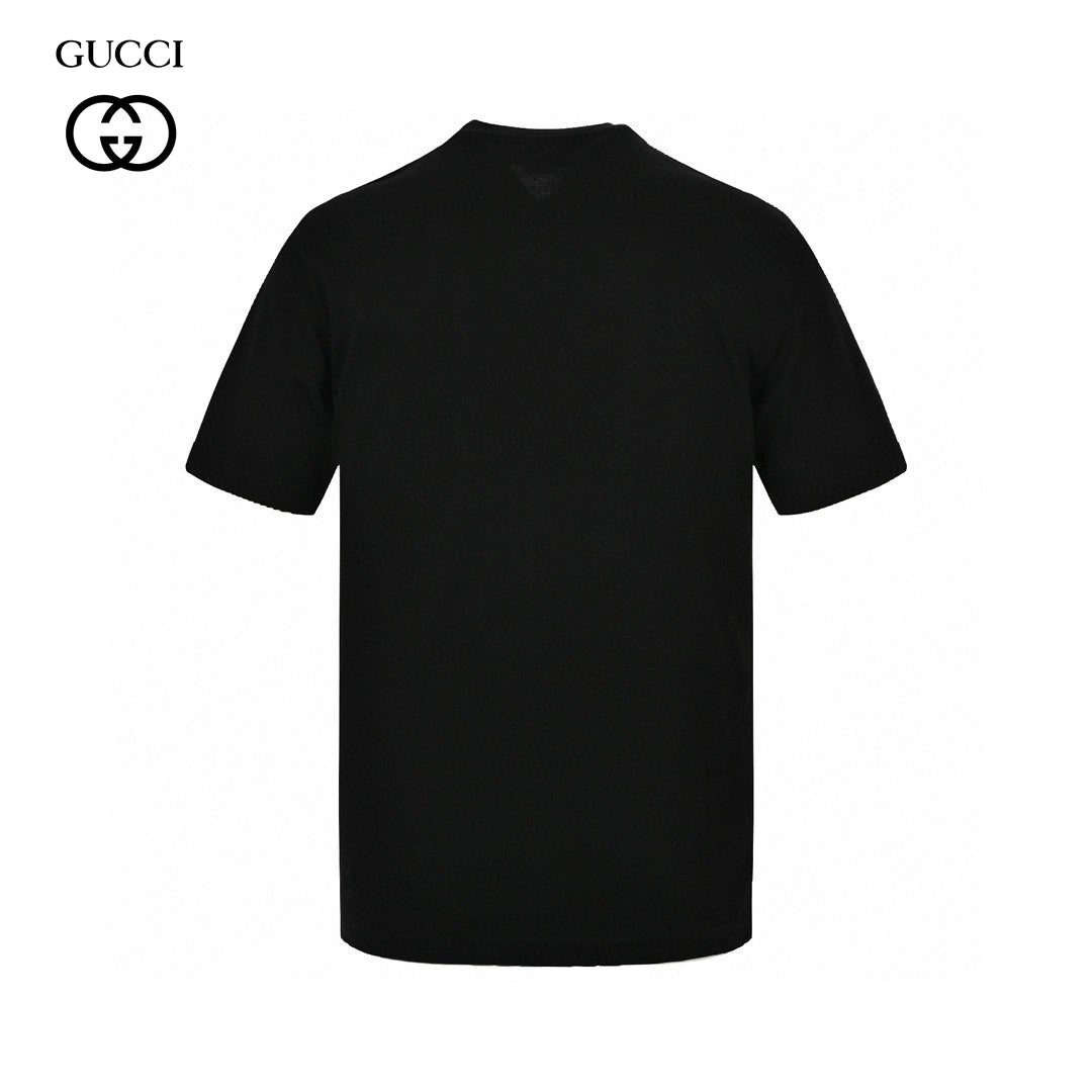 G*u*i dragon graphic t-shirt black