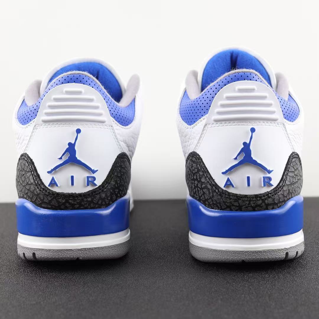 JORDAN 3 RETRO x RACER BLUE