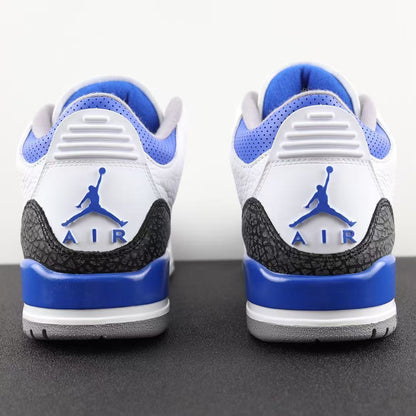 JORDAN 3 RETRO x RACER BLUE