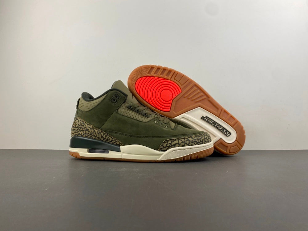 Air Jordan 3 Retro 'Medium Olive'