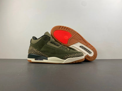 Air Jordan 3 Retro 'Medium Olive'