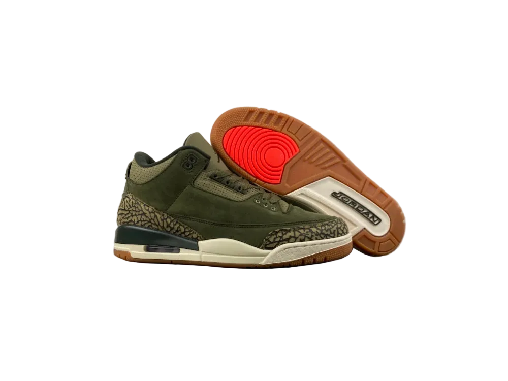 Air Jordan 3 Retro 'Medium Olive'
