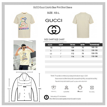 Gucci Teddy Bear Graphic T-Shirt