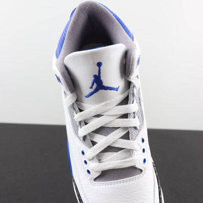 JORDAN 3 RETRO x RACER BLUE