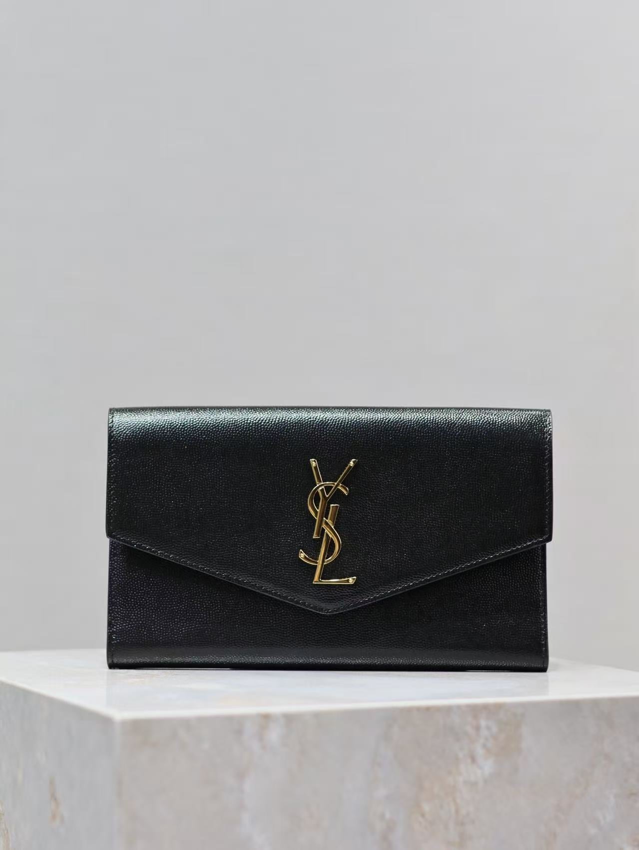 Saint Laurent Large Wallet – Black