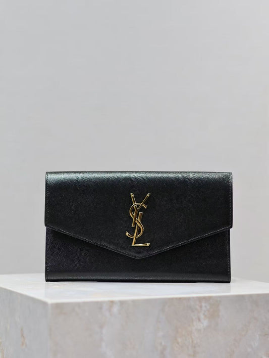 Saint Laurent Large Wallet – Black