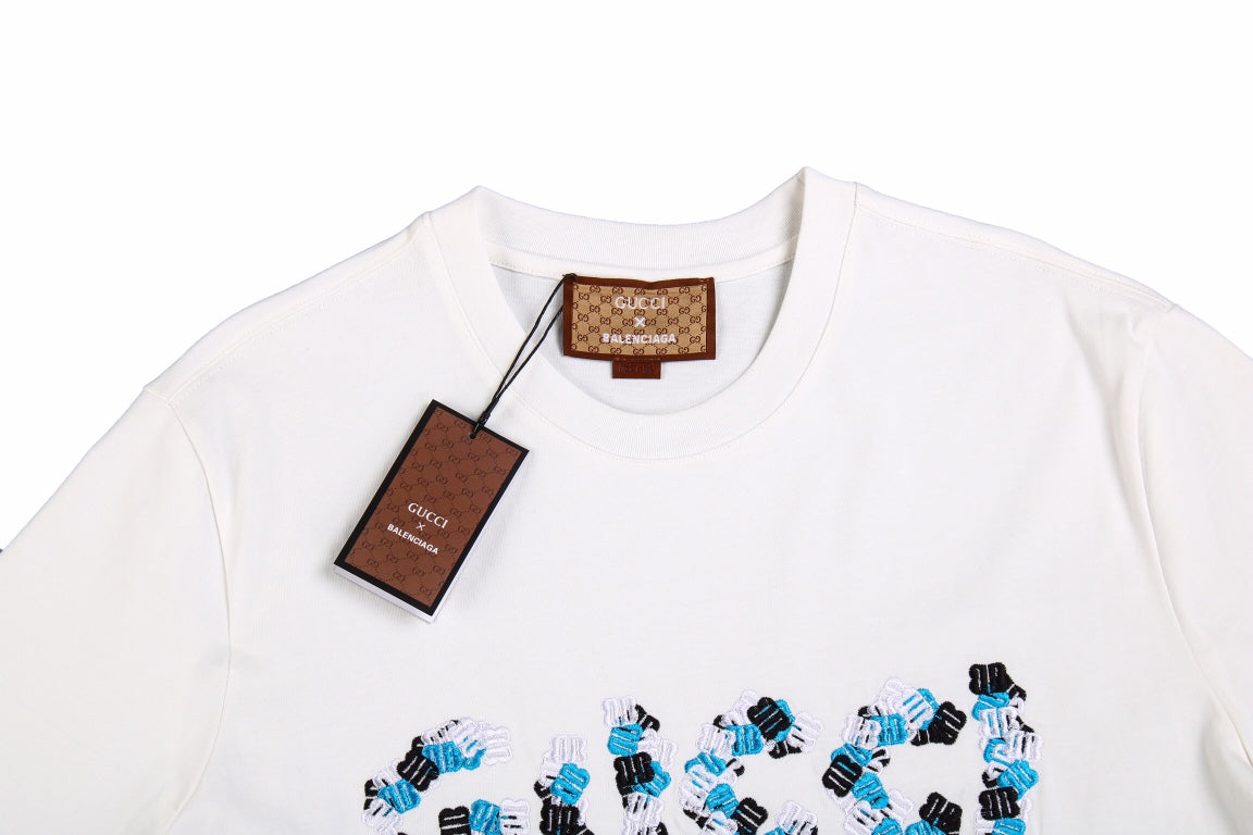 Gucci Flower Logo T-Shirt (White)