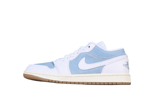 AIR JORDAN 1 LOW "DENIM/WORN BLUE/WHITE"