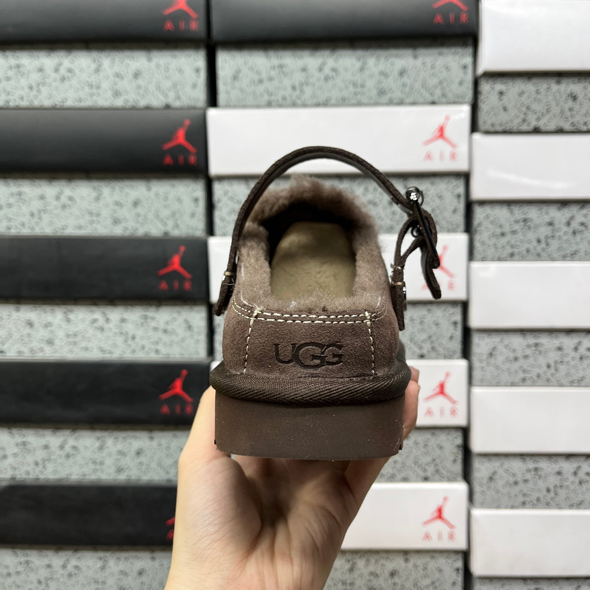 UGG Classic Snow Boot in Dark Brown