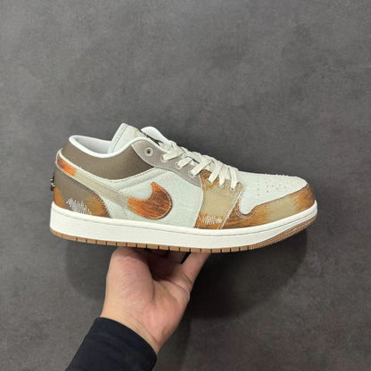 Air Jordan 1 Low “White/Brown” – Earthy &amp; Versatile