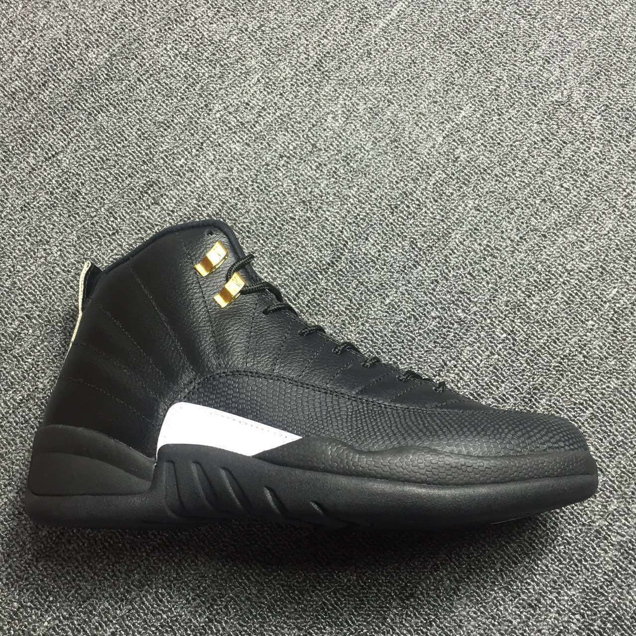 AIR JORDAN 12 RETRO "BLACK / GOLD"