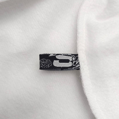 Sp5der OG Rhinestone Logo Hoodie White