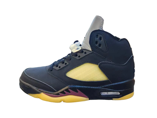 Jordan 5 Black and Yellow