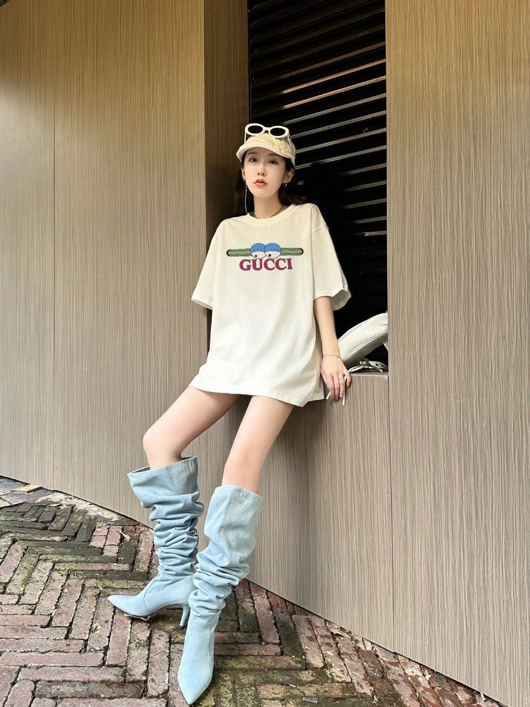 Gucci Eyes Graphic T-Shirt