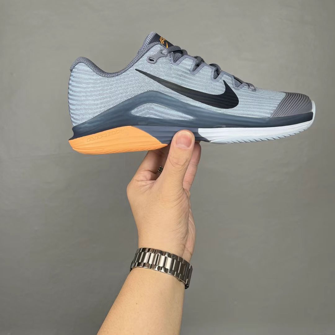 Nike Zoom Vapor 12 “Wolf Grey/Orange” – Hard Court Precision