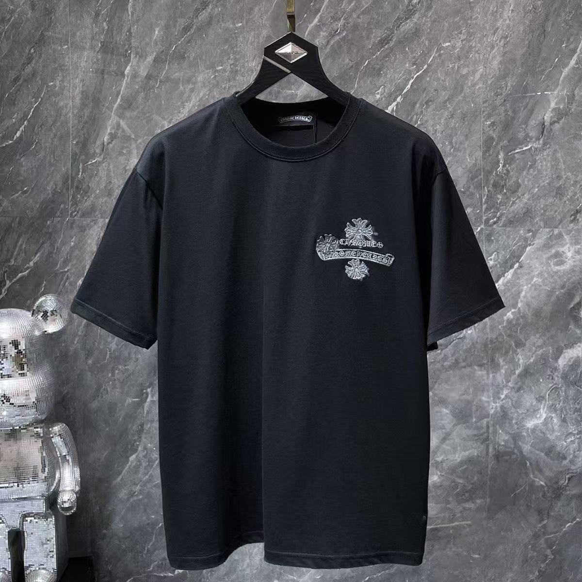 Chrome Hearts Classic Crewneck T-Shirt in Black/White