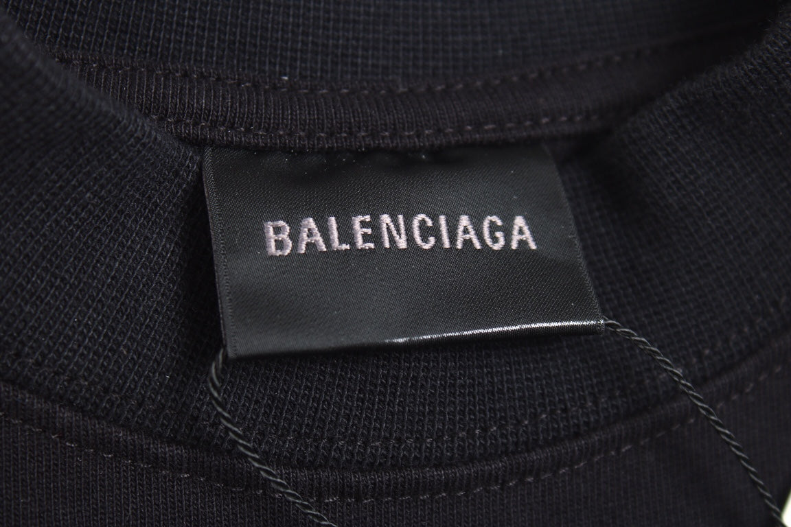 Ba*len*cia*ga multi-logo t-shirt (black)