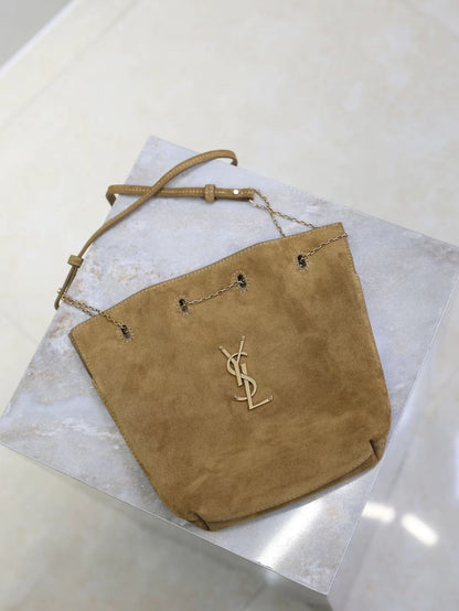 Saint Laurent Pochon Bucket Bag