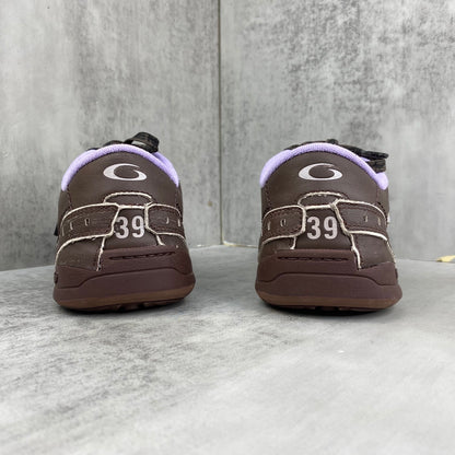 Balenciaga Hamp tons Sneaker in Coffee Brown: Earth-Toned Architecture