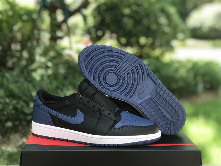 Air Jordan 1 Low "Black/Blue"