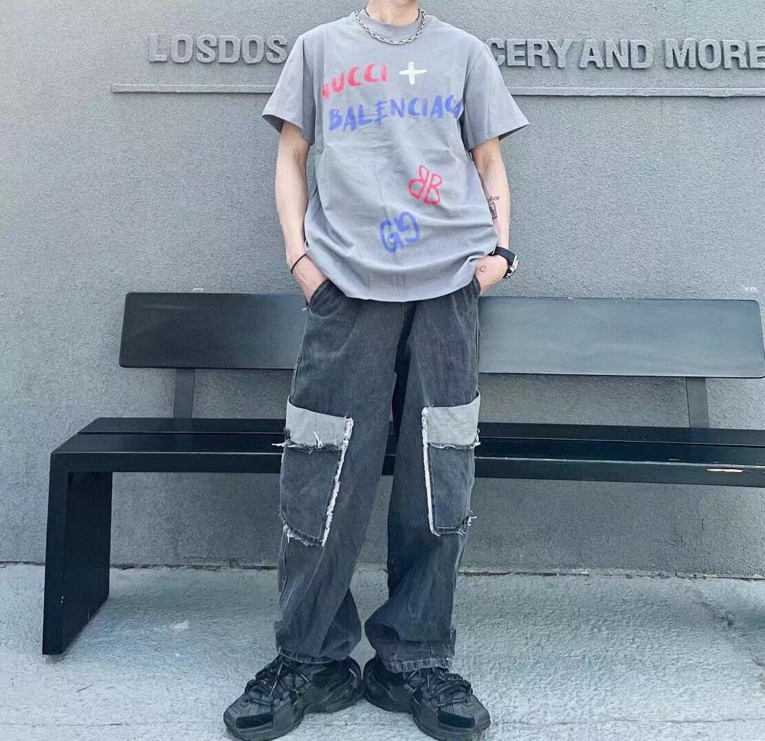 Gucci x Balenciaga T-Shirt (Gray)