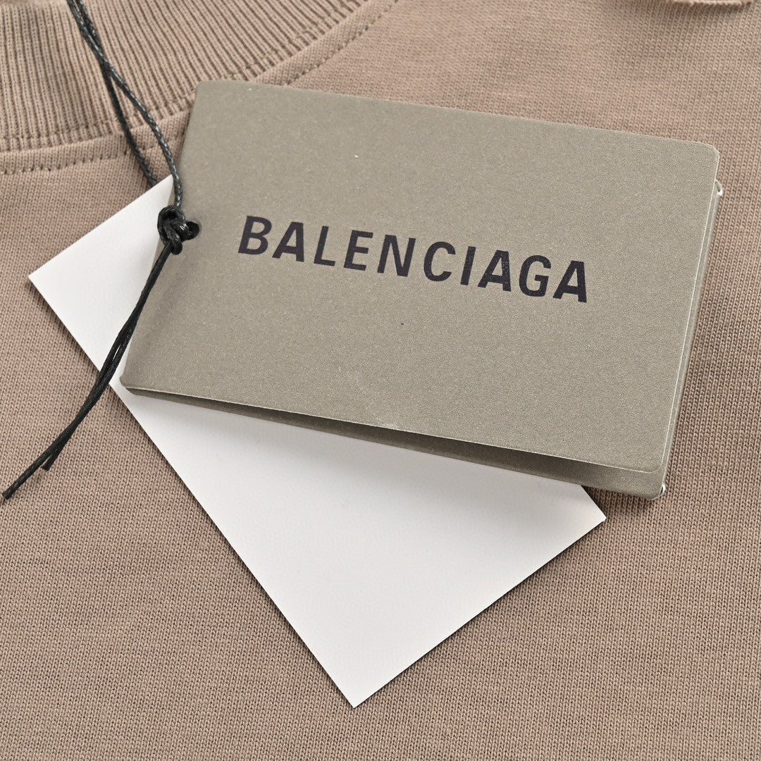 Balenciaga Distressed Logo T-Shirt