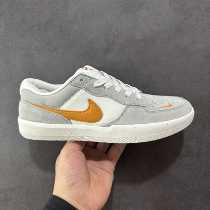 Nike SB Force 58 “Grey/Orange” – High-Contrast Skate &amp; Street Energy