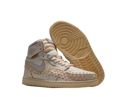 Air Jordan 1 Retro High OG "Woven Grey/White"