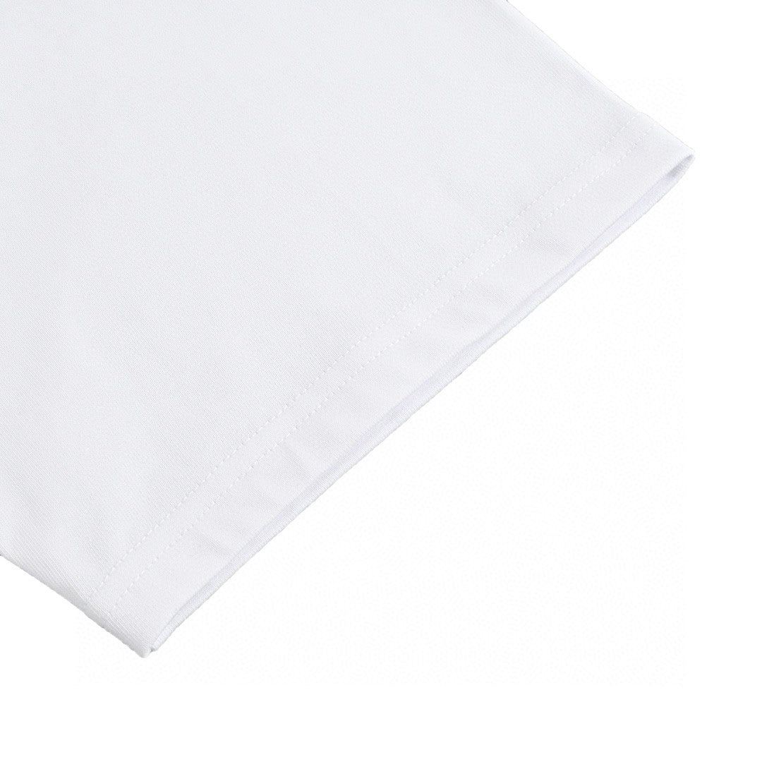 Loewe White T-Shirt with Logo Design