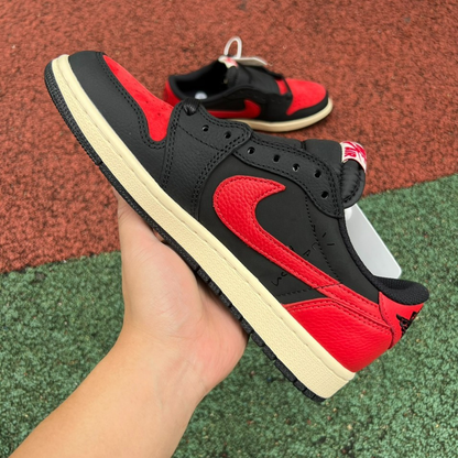 Nike Air Jordan 1 Low – Black / University Red