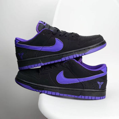 Nike Dunk Low “Black/Purple” – Bold Contrast, Timeless Vibe