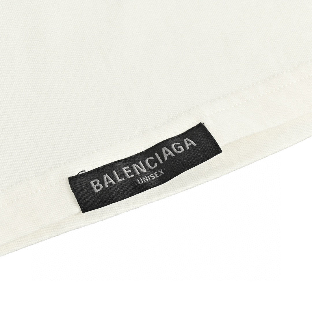 Ba*len*cia*ga t-shirt - back logo