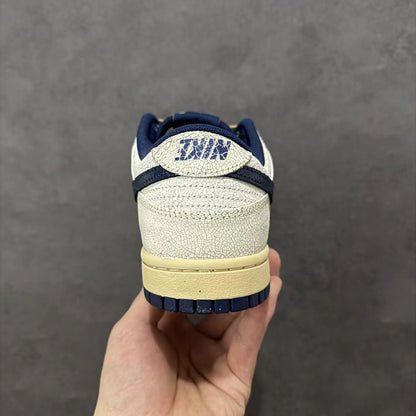 Nike Air Full Force Low in White/Navy: Maritime Powerhouse