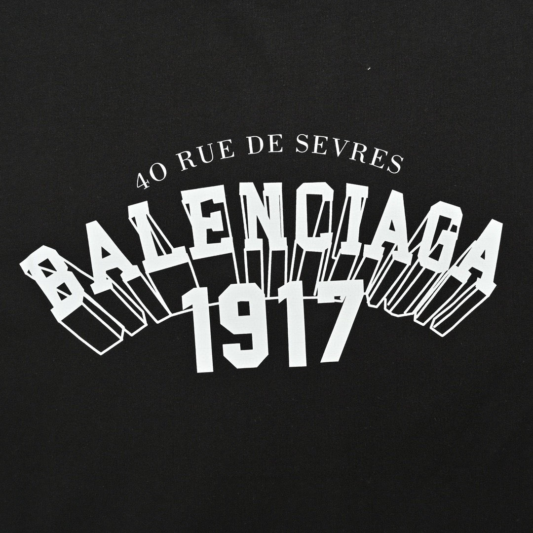 Ba*len*cia*ga 1917 black t-shirt