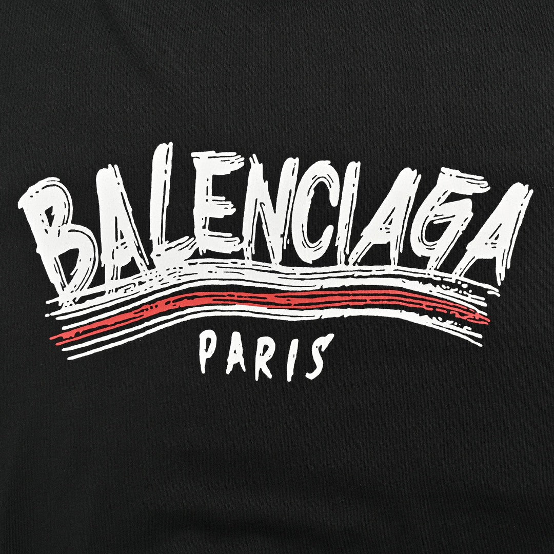 Ba*len*cia*ga paris logo t-shirt