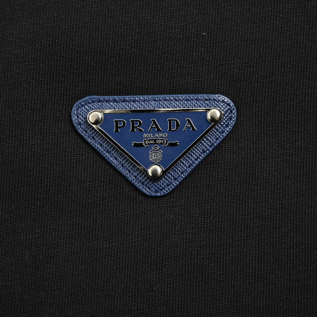 Prada Milano Logo T-Shirt (Black)