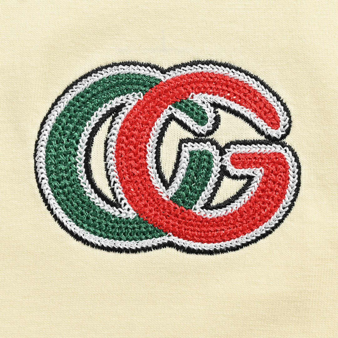 Gucci Interlocking GG Cream T-Shirt