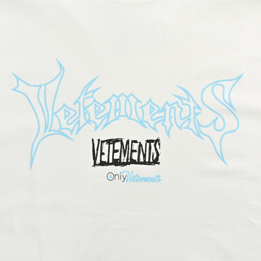 Ba*len*cia*ga x vetements logo t-shirt (white)