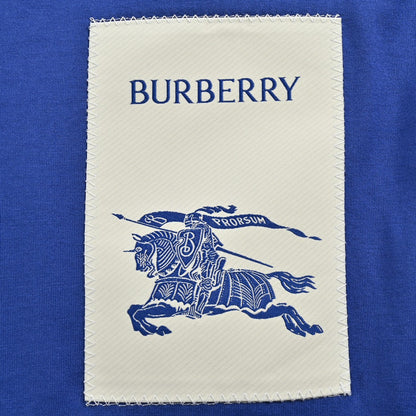 Burberry Embroidered Patch T-Shirt (Blue)