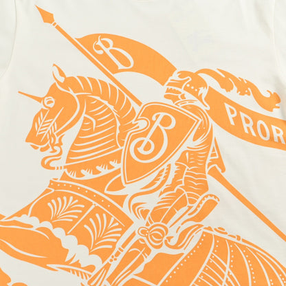 Burberry Knight Print T-Shirt (Cream/Orange)