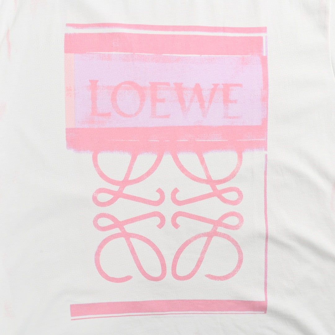 Loewe Pink Graphic T-Shirt