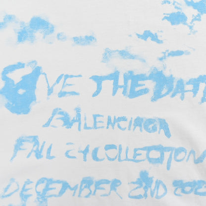 Balenciaga Save the Date White T-Shirt