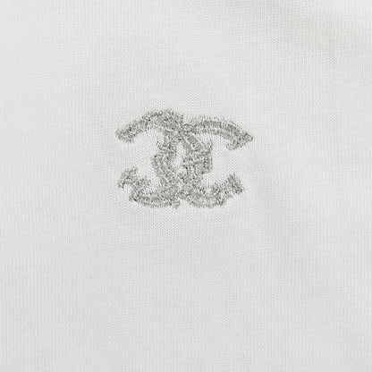 Chanel Classic Logo T-Shirt in White