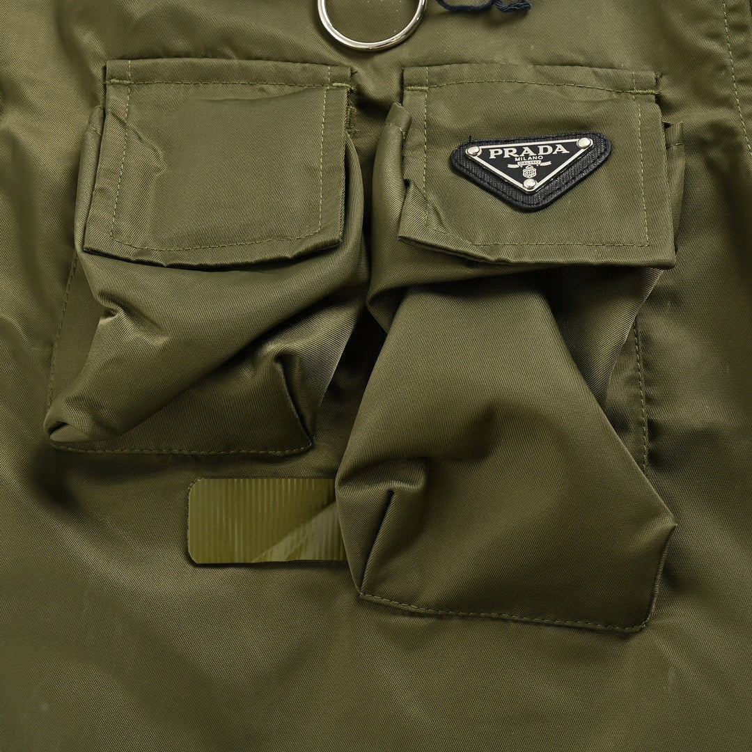 Pra*a military style jacket