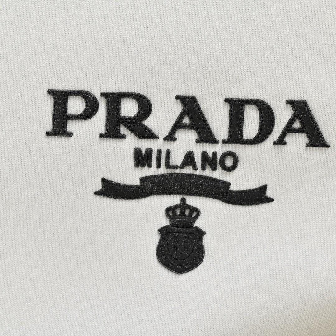 Pra*a milano logo t-shirt