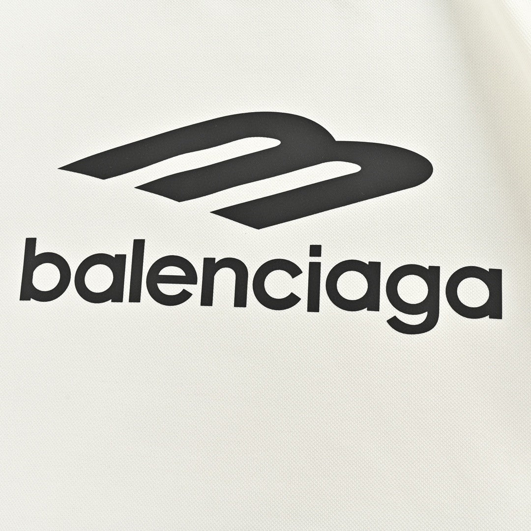 Ba*len*cia*ga long sleeve logo shirt