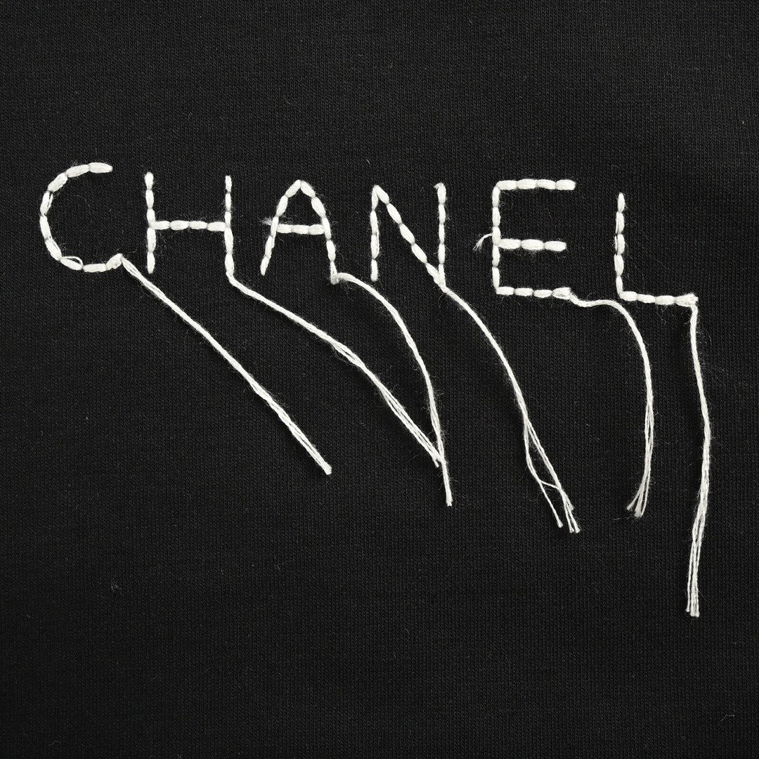 Chanel Logo T-Shirt (Black)