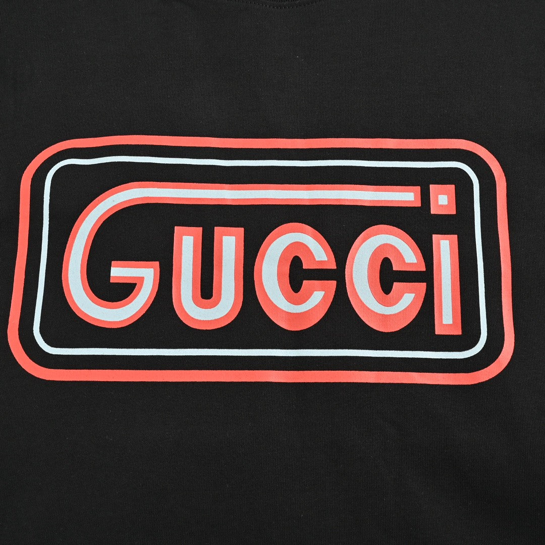 G*u*i vintage logo t-shirt (black)