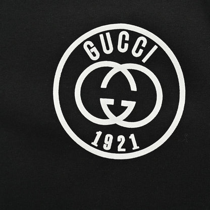 Gucci 1921 Logo Graphic T-Shirt (Black)